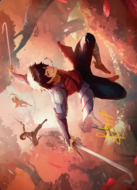 Jet, Freedom Fighter // Jet, Freedom Fighter, Magic card ATLA 22 — Avatar: the Last Airbender Art Series set