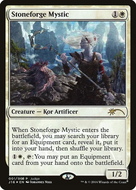 Mystique forgepierre, carte Magic J16 1 — extension Judge Gift Cards 2016