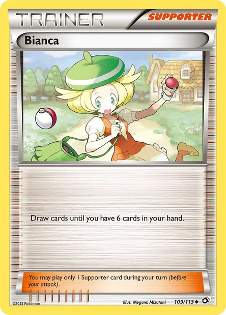 Bianca, Pokémon card LTR 109 — Legendary Treasures set