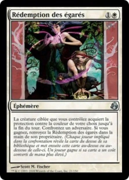 Rédemption des égarés, carte Magic MOR 21 — extension Leveciel