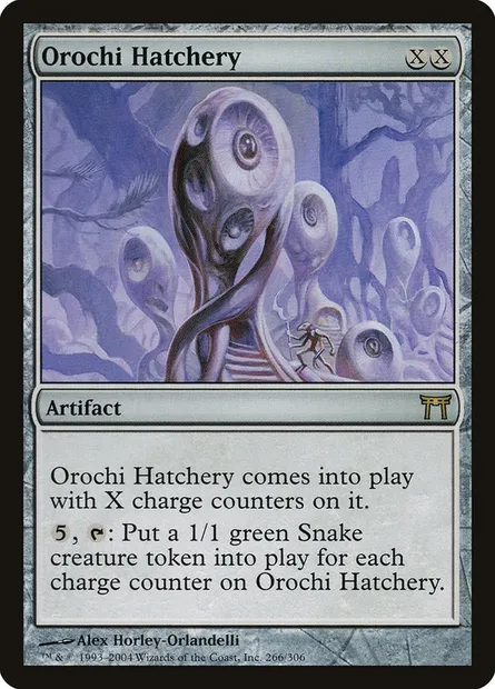 Orochi Hatchery, Magic card CHK 266 — Champions of Kamigawa set