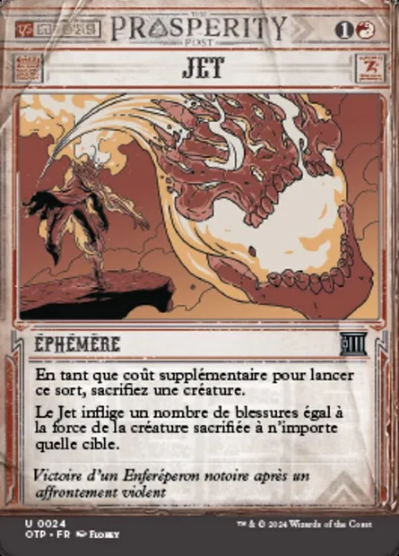 Jet, carte Magic OTP 24 — extension Breaking News