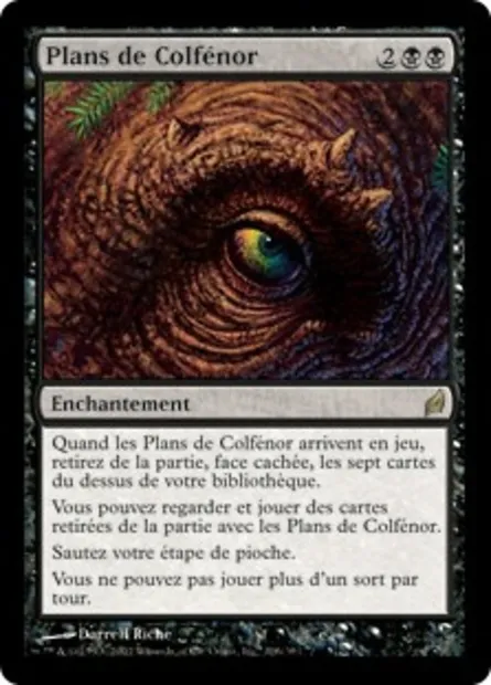 Plans de Colfénor, carte Magic LRW 106 — extension Lorwyn