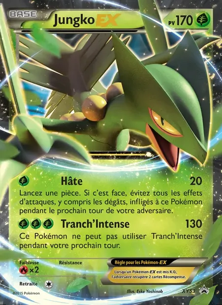 Jungko EX, carte Pokémon XY 53 — extension Promo XY