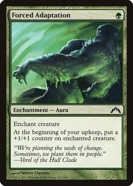 Forced Adaptation, Magic card GTC 120 — Gatecrash set