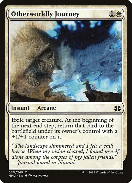 Otherworldly Journey, Magic card MM2 30 — Modern Masters 2015 set