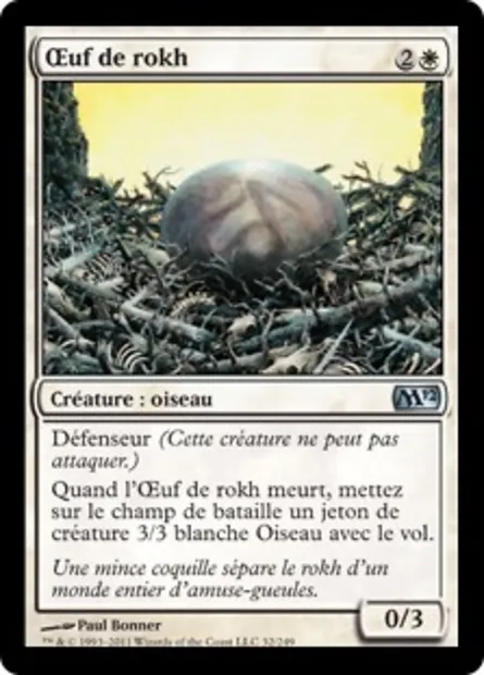 Œuf de rokh, carte Magic M12 32 — extension Magic 2012