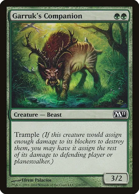 Garruk's Companion, Magic card M11 176 — Magic 2011 set