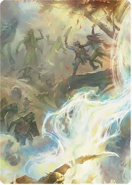 Arboreal Alliance // Arboreal Alliance, carte Magic ALTC 7 — extension Tales of Middle-earth Scene Box