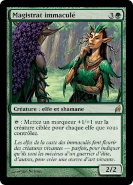 Magistrat immaculé, carte Magic LRW 219 — extension Lorwyn
