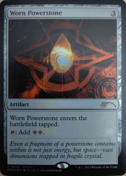 Worn Powerstone, Magic card PMEI 2026-21 — Media and Collaboration Promos set