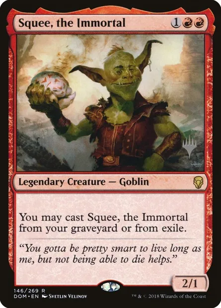 Squee, the Immortal, Magic card PDOM 146p — Dominaria Promos set