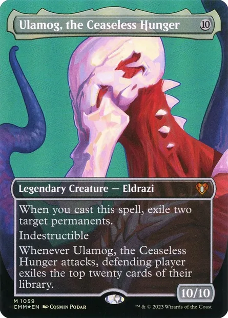 Ulamog, the Ceaseless Hunger, Magic card CMM 1059 — Commander Masters set