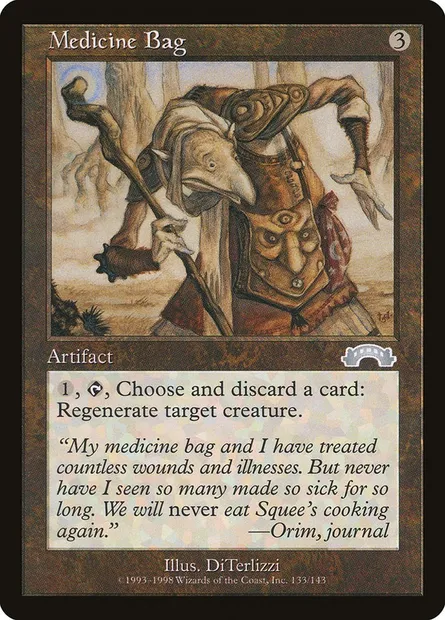 Sac médecine, carte Magic EXO 133 — extension Exode
