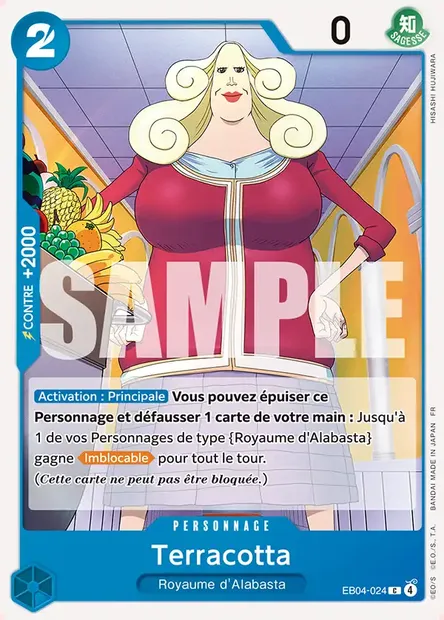 Terracotta, carte One Piece EB04-024 — extension EGGHEAD CRISIS