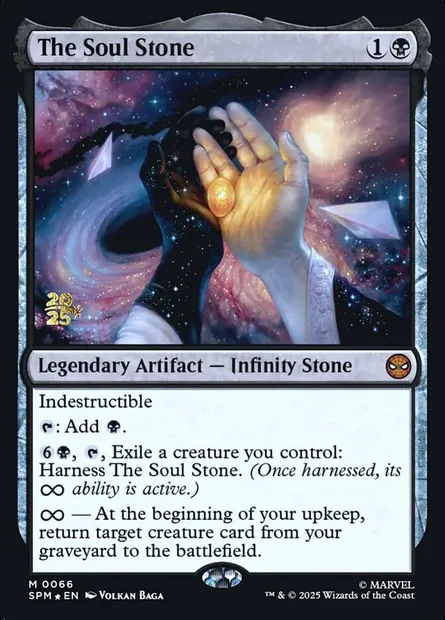 The Soul Stone, Magic card PSPM 66s — Marvel's Spider-Man Promos set