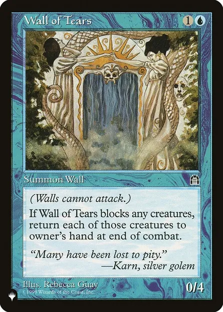 Mur de larmes, carte Magic PLST STH-50 — extension The List