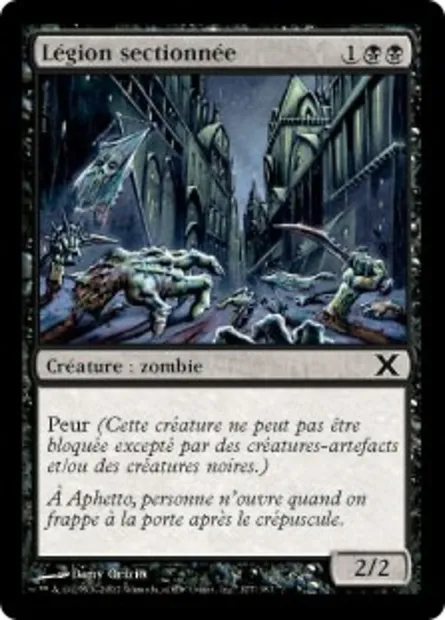 Légion sectionnée, carte Magic 10E 177 — extension Dixième édition