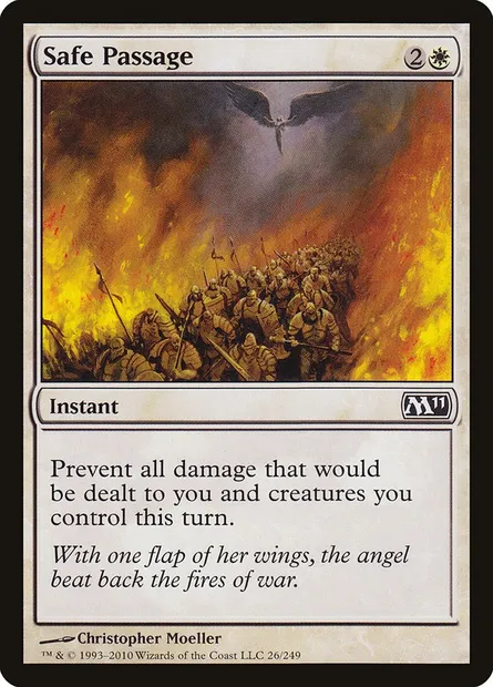 Safe Passage, Magic card M11 26 — Magic 2011 set