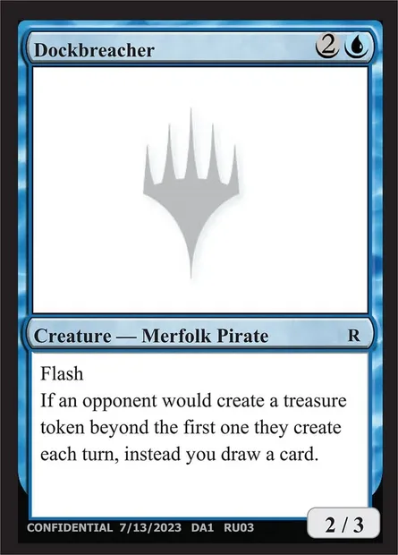 Dockbreacher, carte Magic UNK RU03a — extension Unknown Event