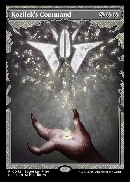 Commandement de Kozilek, carte Magic SLP 52 — extension Secret Lair Promo