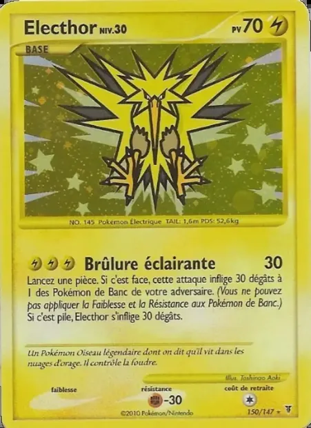 Electhor, carte Pokémon SV 150 — extension Vainqueurs Suprêmes