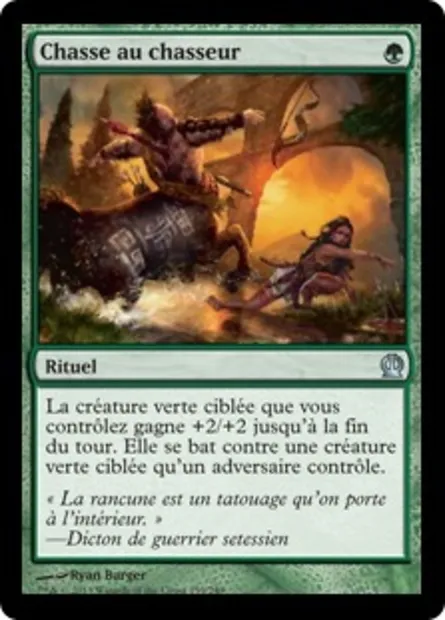 Chasse au chasseur, carte Magic THS 159 — extension Theros