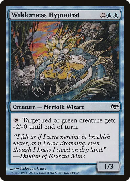 Wilderness Hypnotist, Magic card EVE 32 — Eventide set