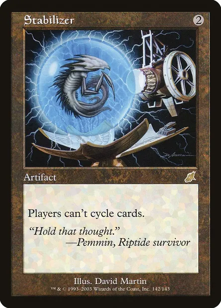 Stabilizer, Magic card SCG 142 — Scourge set
