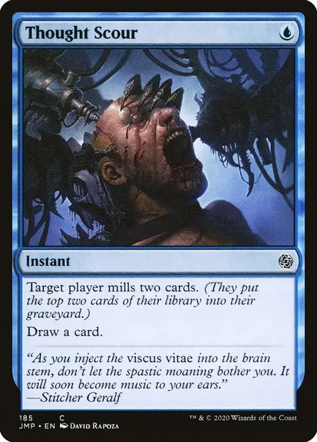 Thought Scour, Magic card JMP 185 — Jumpstart set