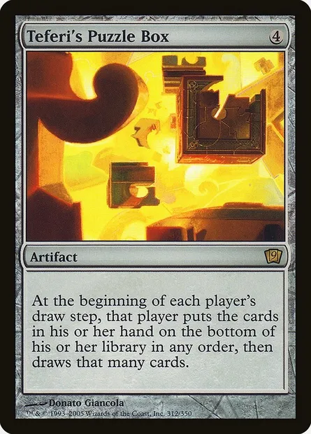 Teferi's Puzzle Box, Magic card 9ED 312★ — Ninth Edition set