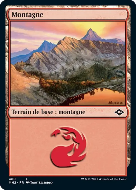 Montagne, carte Magic MH2 488 — extension Horizons du Modern 2