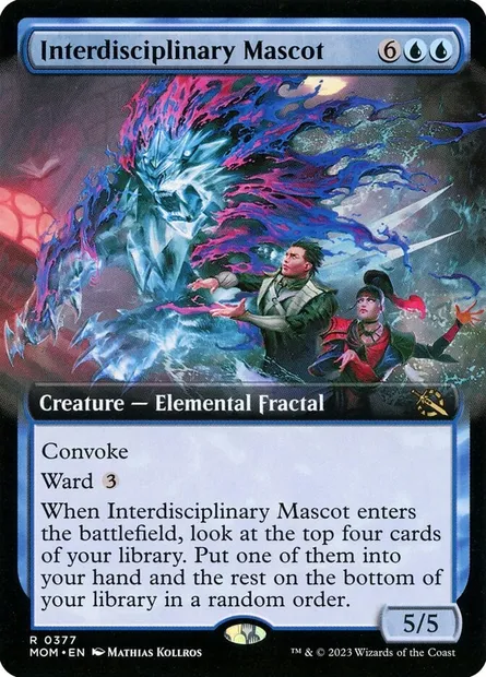 Interdisciplinary Mascot, Magic card MOM 377 — March of the Machine set