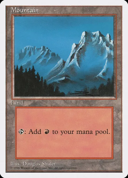 Mountain, Magic card ITP 63 — Introductory Two-Player Set set