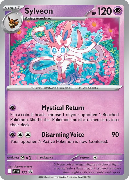 Sylveon, Pokémon card PR-SV 172 — SVP Black Star Promos set