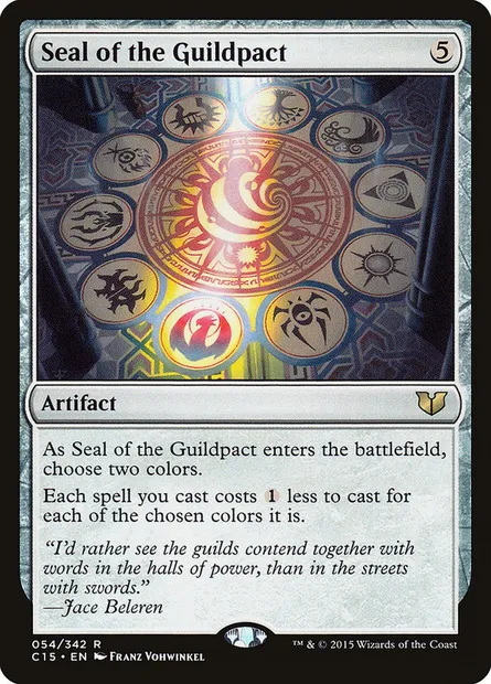 Seal of the Guildpact, Magic card C15 54 — Commander 2015 set