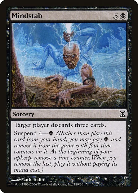 Mindstab, Magic card TSP 119 — Time Spiral set