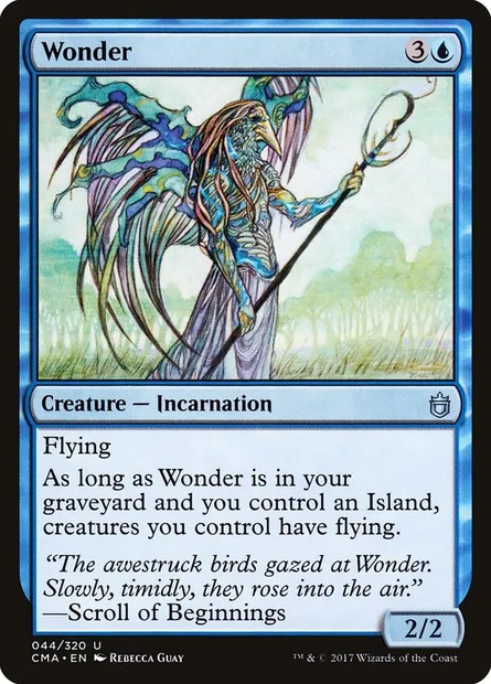 Wonder, Magic card CMA 44 — Commander Anthology set