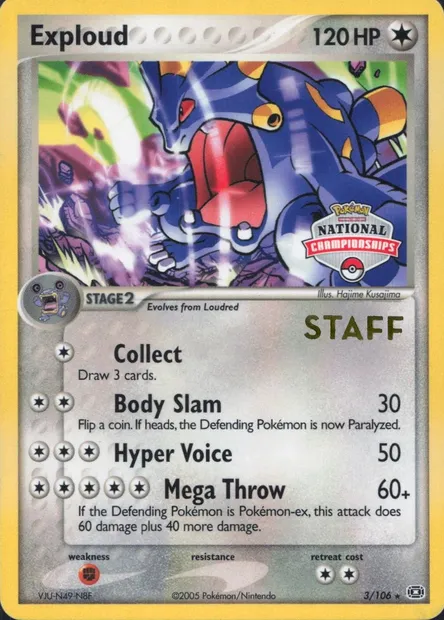 Brouhabam, carte Pokémon LGP 003-2 — extension League Promos