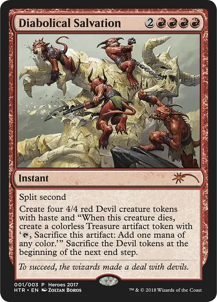Diabolical Salvation, carte Magic PH17 1 — extension 2017 Heroes of the Realm