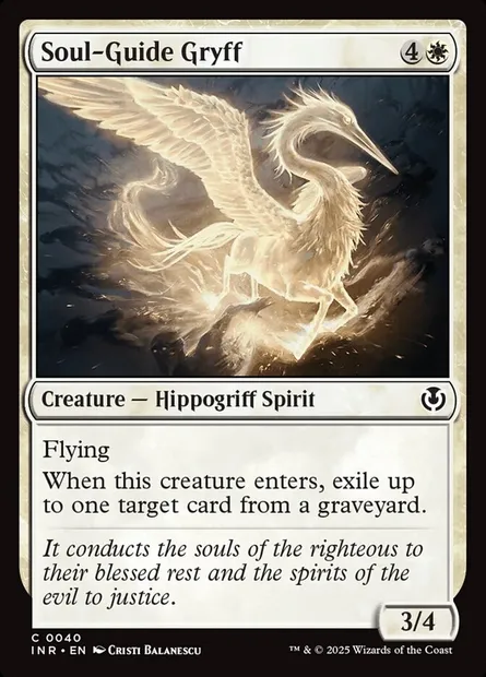 Gryff guide-âmes, carte Magic INR 40 — extension Innistrad Remastered