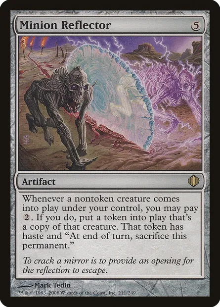 Minion Reflector, Magic card ALA 211 — Shards of Alara set