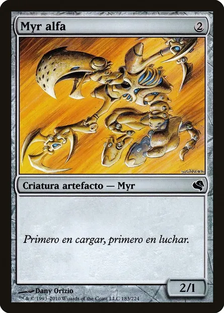 Alpha Myr, Magic card PS11 183 — Salvat 2011 set