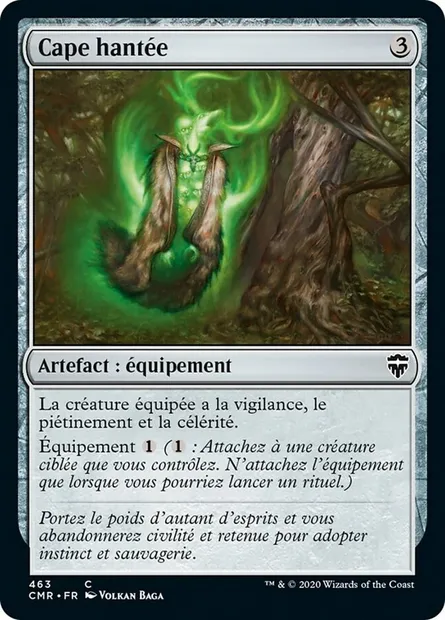 Cape hantée, carte Magic CMR 463 — extension Commander Legends