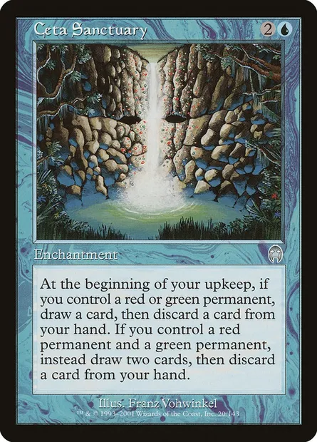 Ceta Sanctuary, Magic card APC 20 — Apocalypse set