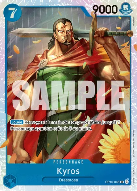 Kyros, carte One Piece OP10-046 — extension SANG ROYAL
