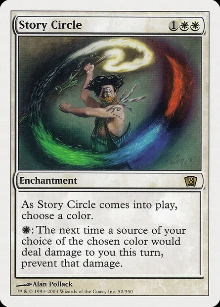 Story Circle, Magic card 8ED 50 — Eighth Edition set