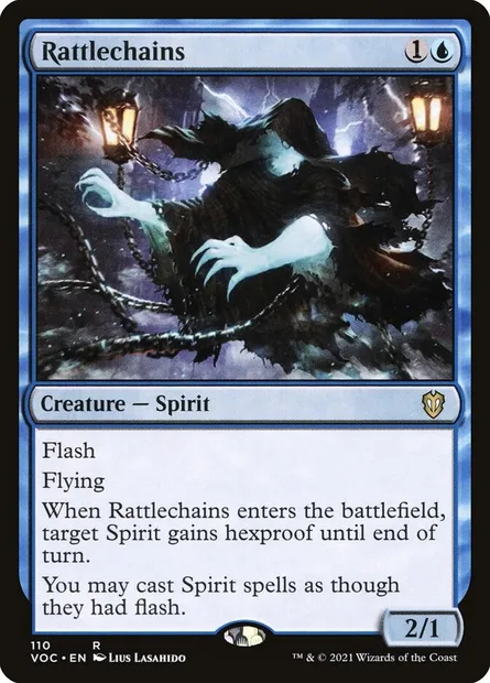 Rattlechains, Magic card VOC 110 — Crimson Vow Commander set