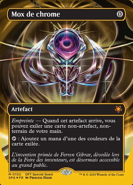 Mox de chrome, carte Magic SPG 102 — extension Special Guests