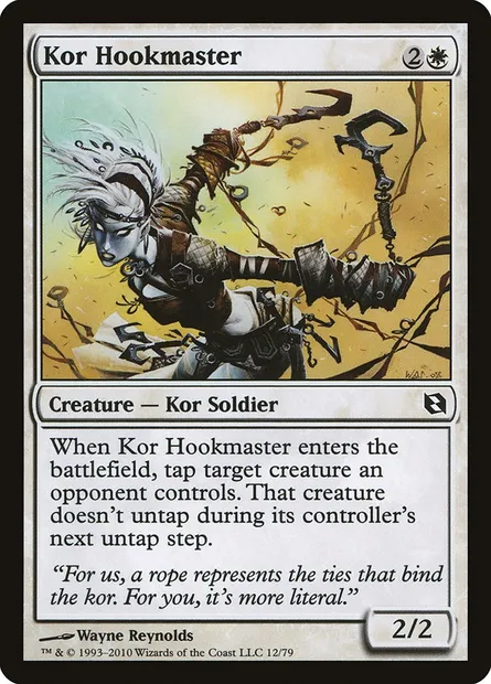 Kor Hookmaster, Magic card DDF 12 — Duel Decks: Elspeth vs. Tezzeret set